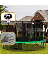 Streamdale Furniture 16FT Trampoline with Safety Net, Astm Approved, 1323 Lbs Capacity