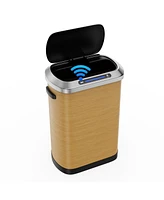 50L Smart Motion Sensor Trash Can with Slow-Closing Lid