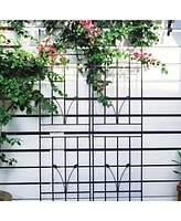 Streamdale Furniture 4 Pack 71" Rustproof Trellises for Climbing Plants