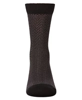 MeMoi Boys Herringbone Dress Socks