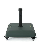 Concrete Umbrella Base With Wheels For Patio