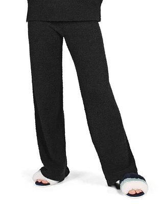 MeMoi Women's Cozy Knit Ultra-Soft Solid Lounge Pants