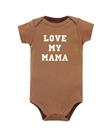 Hudson Baby Boys Cotton Bodysuits