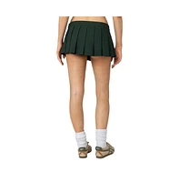 Edikted Ariana pleated micro skort