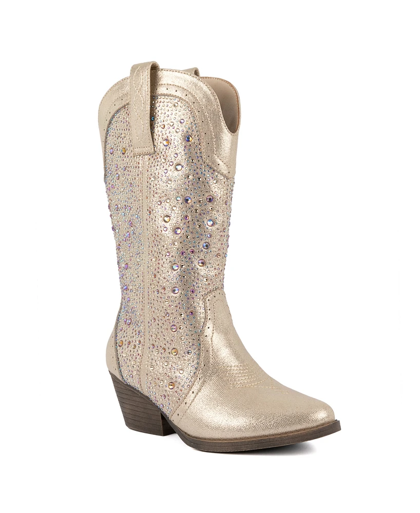 Sugar Women's Tammy Bling Western Booties