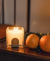 Aromatique Orange & Evergreen Cube Candle