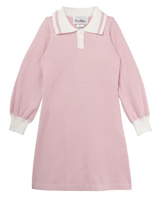 Rare Editions Toddler & Little Girls Collared Fit and Flare Sweater Dress