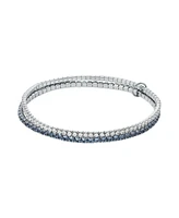 Michael Kors Platinum-Plated Brass Double Bracelet Set