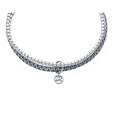 Michael Kors Platinum-Plated Brass Double Bracelet Set