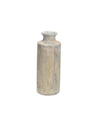 Slickblue Weathered Ceramic Floor Vase 20"H