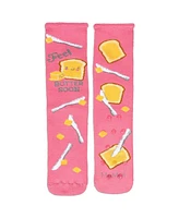 Feel Butter Soon Greeting Card Crew Socks