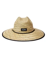 Billabong Men's Natural Tides Print Logo Straw Hat