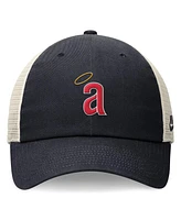 Nike Men's Navy California Angels Cooperstown Collection Rewind Club Trucker Adjustable Hat