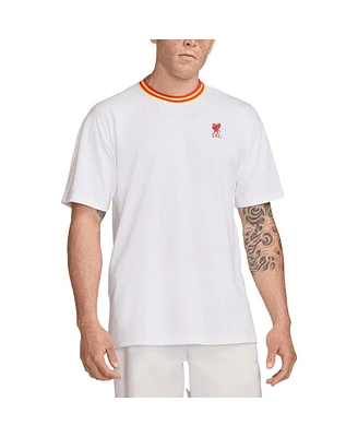 Nike Men's White Liverpool Premium Essentials T-Shirt