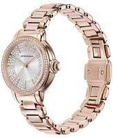 Emporio Armani Women's Rose Gold-Tone Stainless Steel Bracelet Watch 32mm