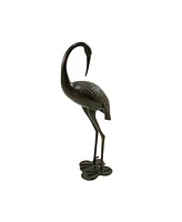 Bird Animals Rust Resistant Metal Garden Statue