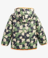 Epic Threads Toddler Boys Camo Reversible Puffer Jacket, Created for Macy's