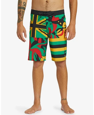 Quiksilver Men's Surfsilk Hawaii Flyer 20 Swimsuit Shorts