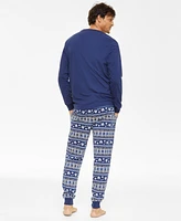 Holiday Lane Men's Hanukkah Cotton Mix It Matching Family Pajamas Set, Created for Macy's