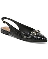 Giani Bernini Women's Emersynn Memory Foam Pointed Toe Slingback Flats, Created for Macy's