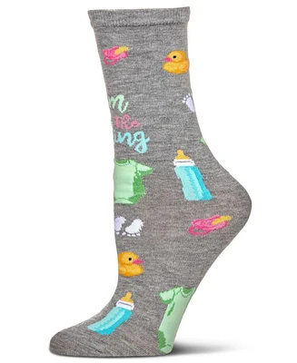 Mama In the Making Greeting Card Socks
