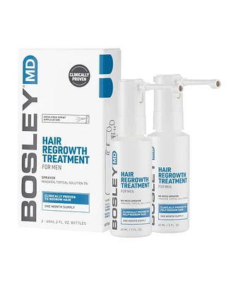 BosleyMD Mens Hair Re-growth Treatment 5% Minoxidil Spray