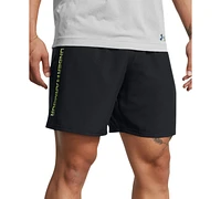 Under Armour Men's Moisture-Wicking Logo-Print 8-1/4" Tech Shorts