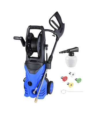 Yescom Electric Power Pressure Washer Car Water Sprayer 2030PSI 1.8GPM w/ 4 Nozzle Detergent Tank