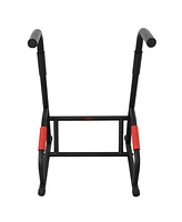 Sunny Health & Fitness High Weight Capacity Adjustable Dip Stand Station - Sf-XF9937