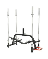 Sunny Health & Fitness Multi-Weight Plate and Barbell Rack Storage Stand Sf-XF9938