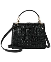 Brahmin Hallie Melbourne Small Leather Satchel