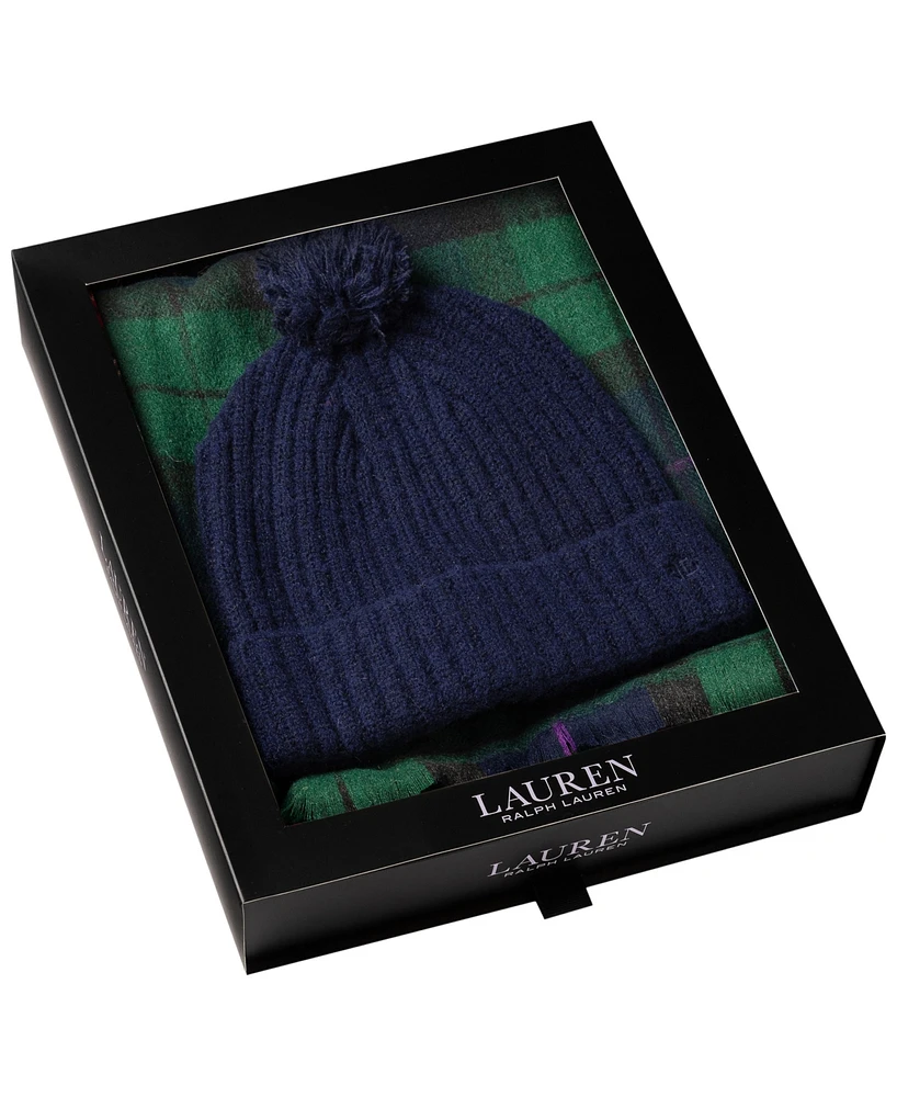 Lauren Ralph Lauren Woven Scarf and Knit Hats