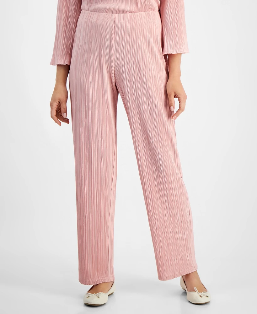 Jm Collection Women's Pleated Pants, Created for Macy's