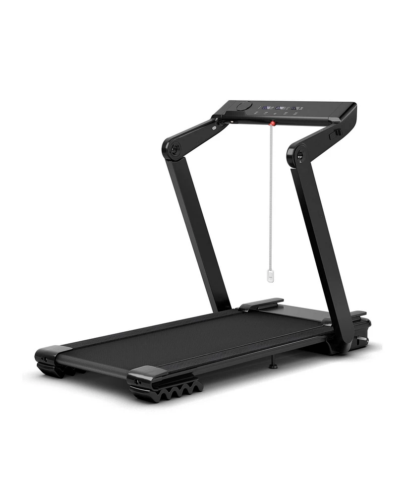 Vebreda 4.0HP Foldable Electric Treadmill Jogging Machine with Speaker Led