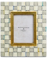 Mackenzie-Childs Sterling Check Picture Frame, 5" x 7"