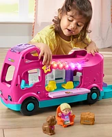 Fisher-Price Little People Barbie Little Dreamcamper Rv Playset with Music, Lights and 2 Figures