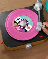 Fisher-Price Rockin' Record Player Musical Toy for Preschool Pretend Play - Multi