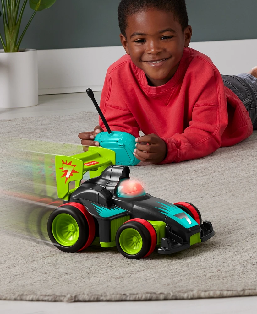 Fisher-Price My Easy Preschool Toy Remote Controlled Car for Kids Ages 3+ Years - Multi