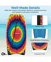 Slickblue Lightweight Body Board Boogie - Durable, Easy-to-Carry Surfing Gear