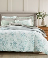 Charter Club Eucalyptus Garden 3-Pc. Duvet Cover Set, Full/Queen, Exclusively at Macy's