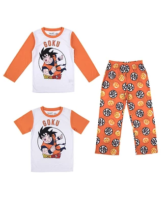 Dragon Ball Z Goku Boy's 3-Pack Pajama Set