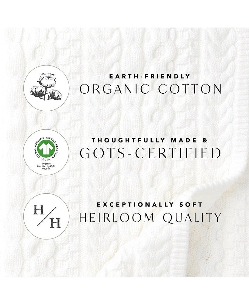 Hope & Henry Boys Organic Long Sleeve Raglan Sweater