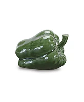 Slickblue Vegetable (Set of 4) 3.25"H, 3.5"H, 6"L, 6.25"L Ceramic