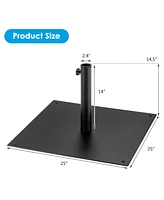 Givimo 40 lbs Square Umbrella Base Stand with for Backyard Patio