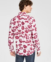 Hugo by Boss Men's Ermo Cherry Kiss Graphic Shirt