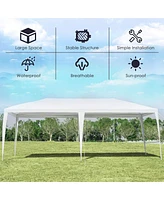 Skonyon 10 x 20 Feet Waterproof Canopy Tent with Tent Peg and Wind Rope