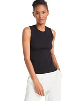 Boss Orange Women's Fetullina Ribbed Sleeveless Top