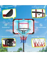 Skonyon Basketball Hoop Stand 5 Feet-6.8 Feet Height Adjustable