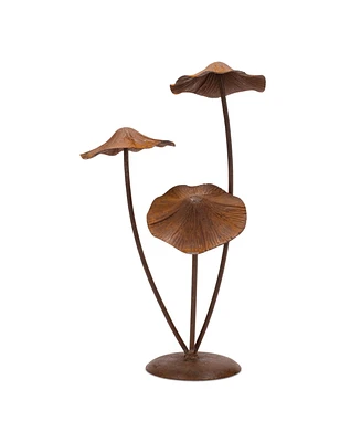 Slickblue Mushroom Decor 18"H Iron