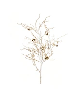 Slickblue Set of 2 Sleigh Bell Branches – Ideal for Festive Holiday and Winter Decor